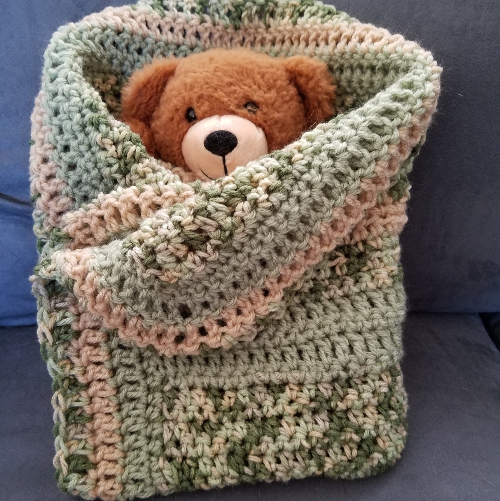 Hand crafted blanket-woobie